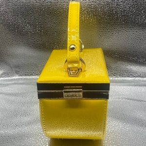 NWT J Handbags Patent Leather Lemon Top Handle | Shoulder Bag
